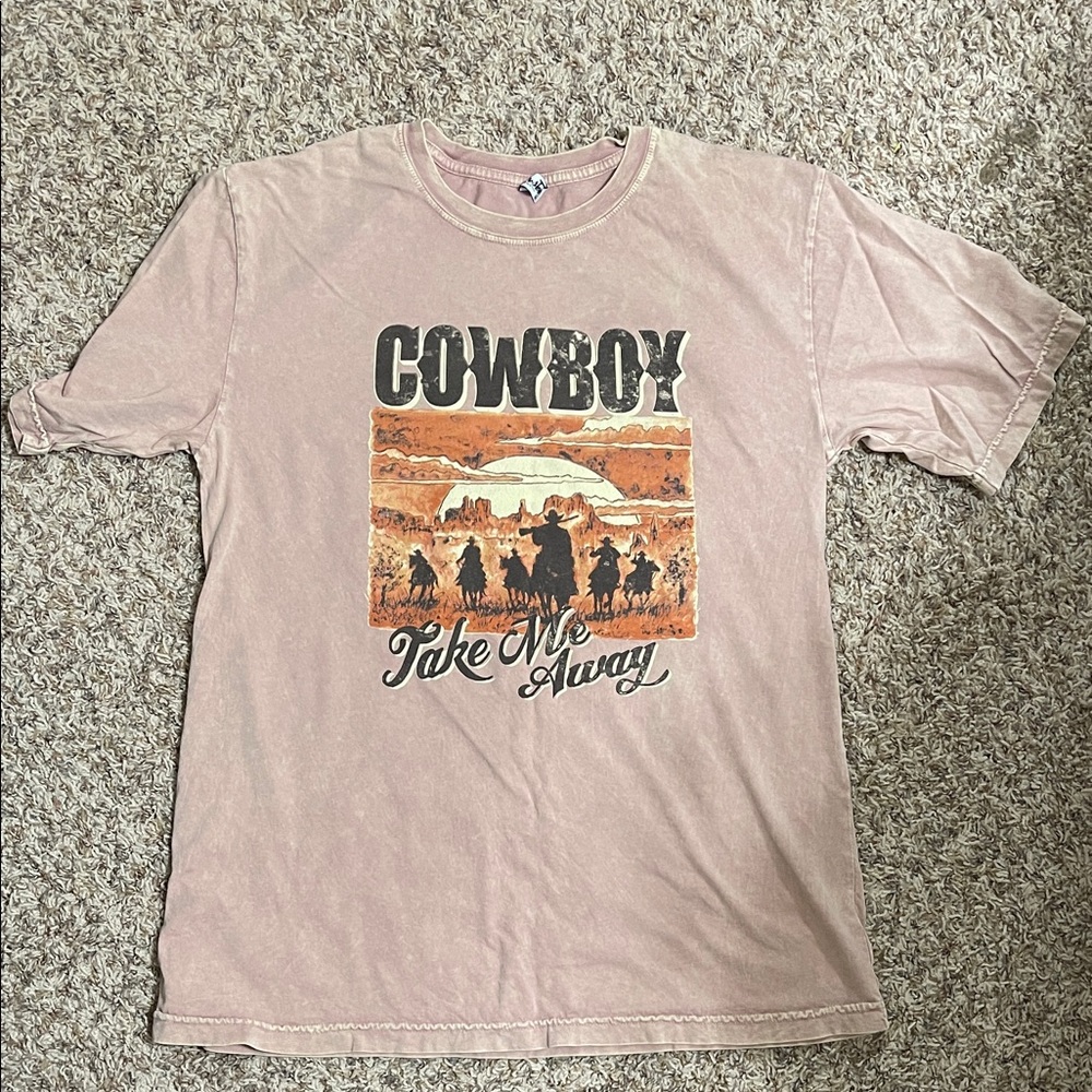 Cowboy Graphic T-Shirt